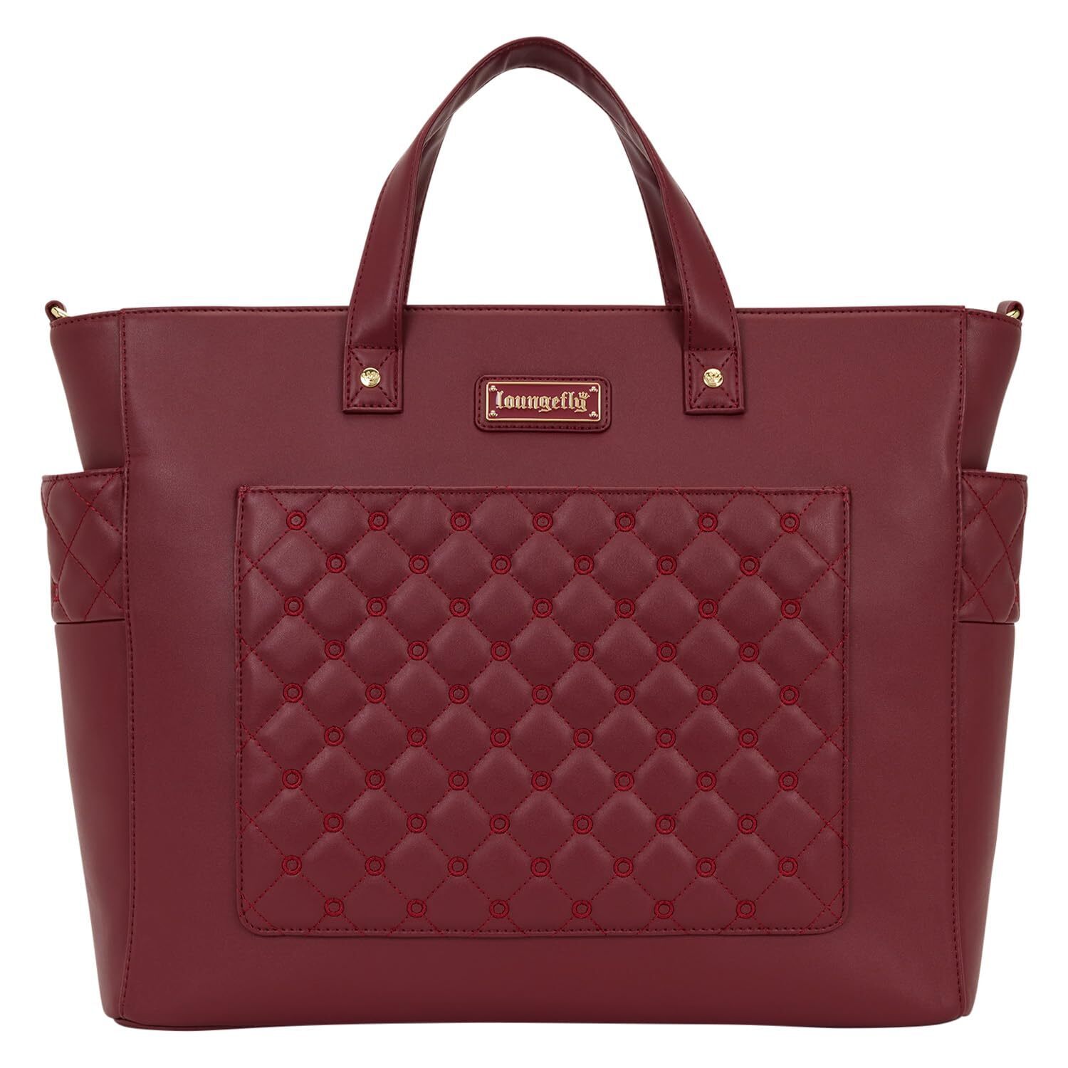 6711 The Mo Red Convertible Backpack & Tote Crossbody Bag